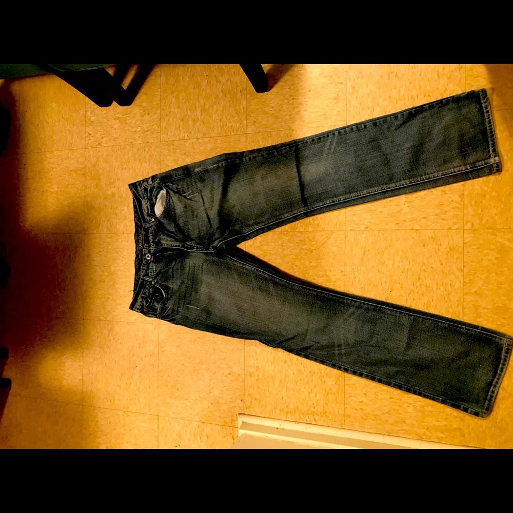 Buckle bulkhead men jeans